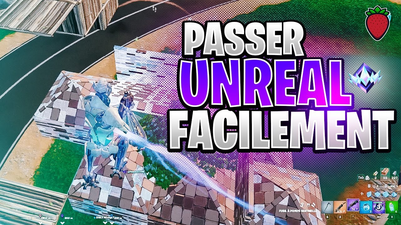 Comment PASSER UNREAL 🎯 FACILEMENT sur FORTNITE 🔥 Ranked ! (Astuces + Gameplay)
