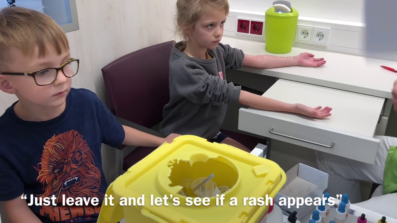 Child’s Allergy & Blood Test! What to expect! * Allergietest für Kind*