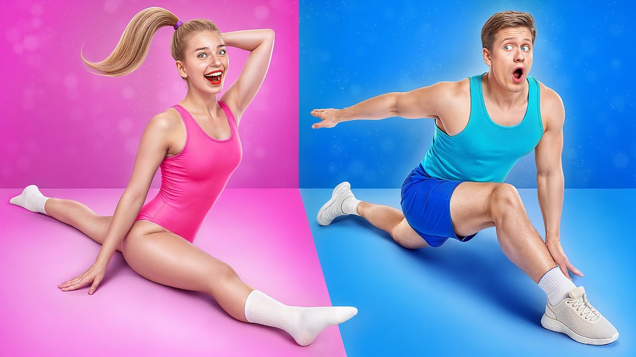 Мальчики против Девочек | Гимнастический Челлендж от Multi DO Challenge