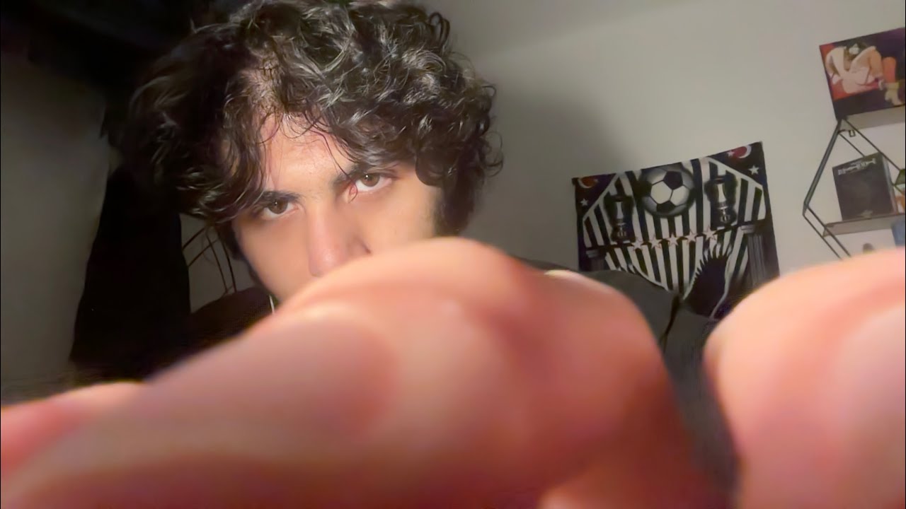 ASMR soft Mouthsounds paired with Hand Movements (minimal talking)
