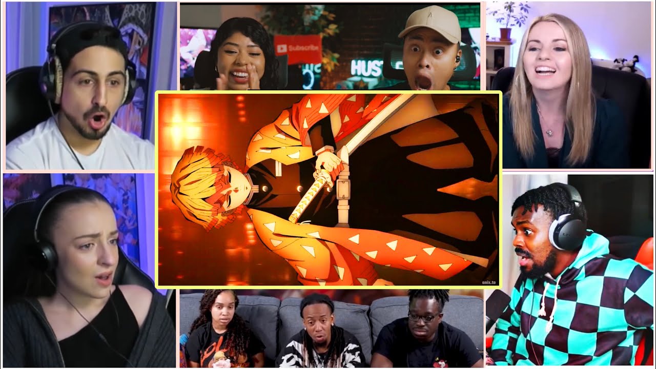 Zenitsu Locked In Reaction ! Mashup Reaction | Demon Slayer S4 Episode 8