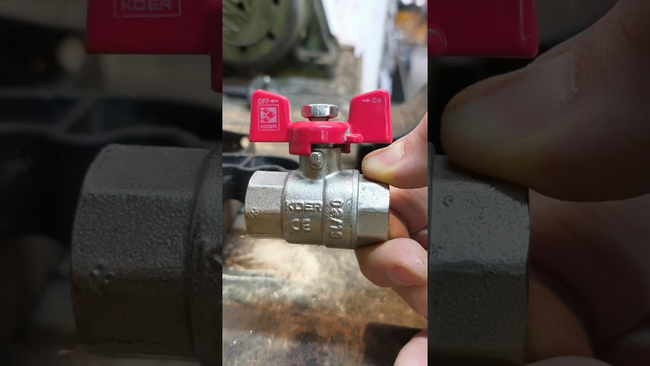 Капает, течёт шаровый кран, не обязательно менять!