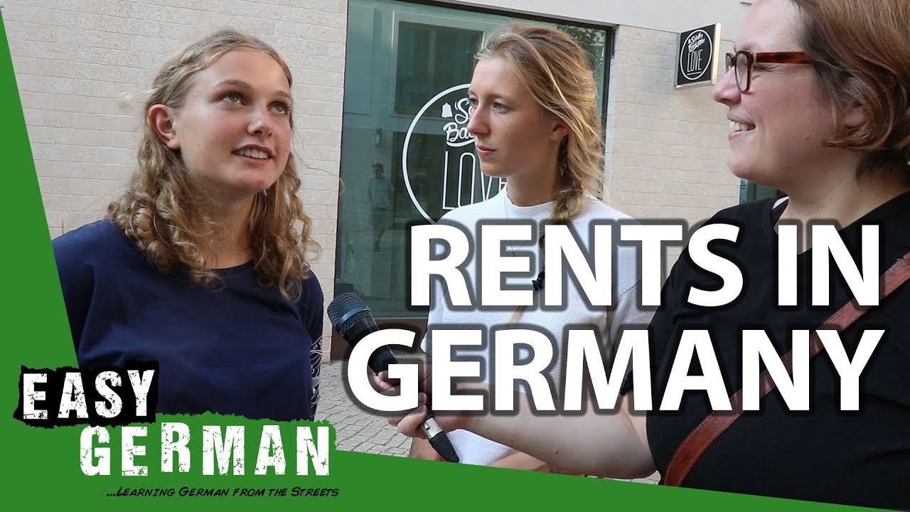 How much does it cost to rent a place in Germany? | Easy German 257
