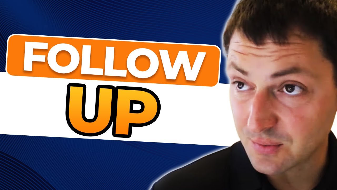 Watch Me FOLLOW UP with Real Estate Leads