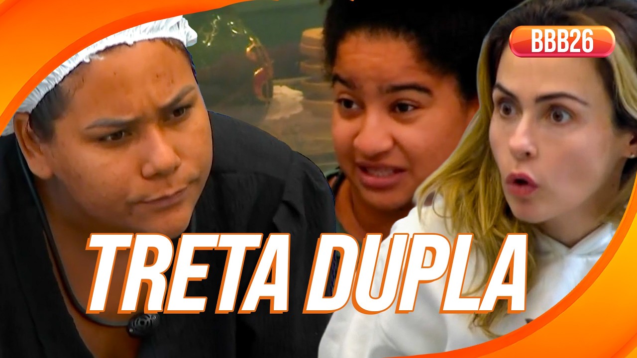EM DOSE DUPLA 💥 Ana Paula DISCUTE com sua aliada Milena e se estranha com Chaiany | BBB 26
