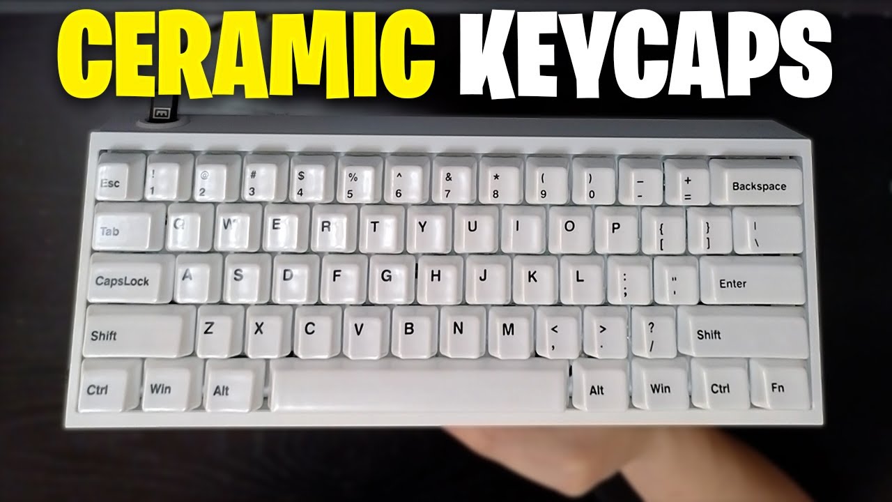 Cerakeys Ceramic Keycaps V2 Review