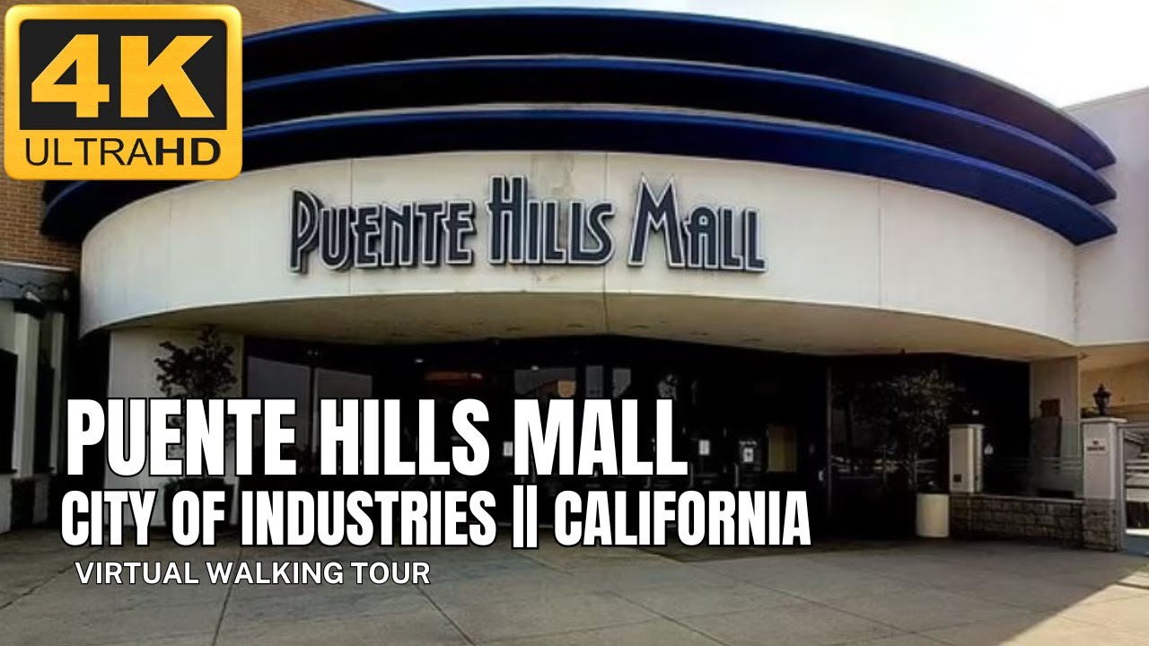 WALK IN 4K || PUENTE HILLS MALL CITY OF INDUSTRY BACK TO THE FUTURE || CALIFORNIA #dead