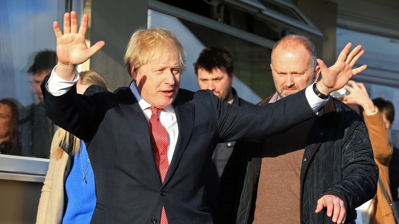Boris Johnson commences 'victory lap' in North East England