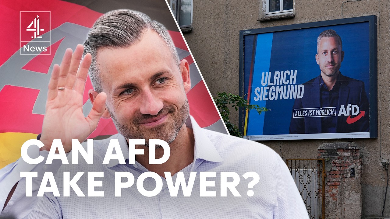 Could a far-right party win power in a German state for the first time since Nazis?