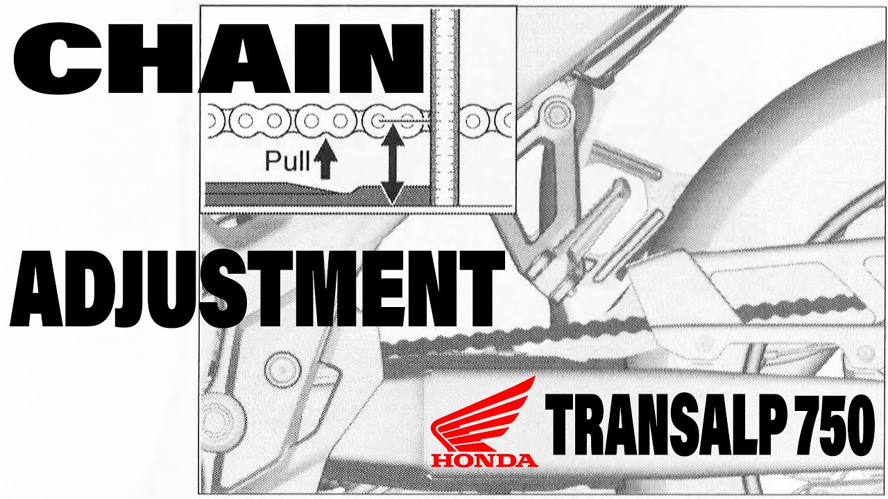 99% of Honda Transalp 750 Riders Adjust the Chain WRONG! Don’t Be One of Them!