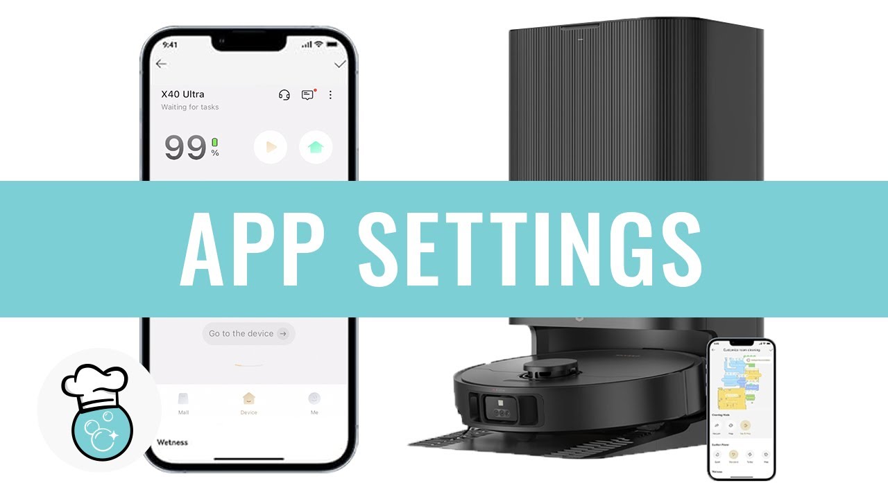 Dreame X40 Ultra App Settings Tutorial
