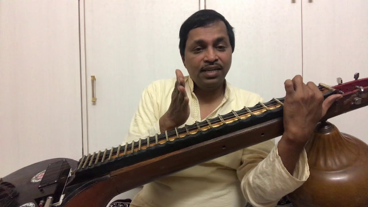 Part-1Todi ragam introduction by veena srinivas