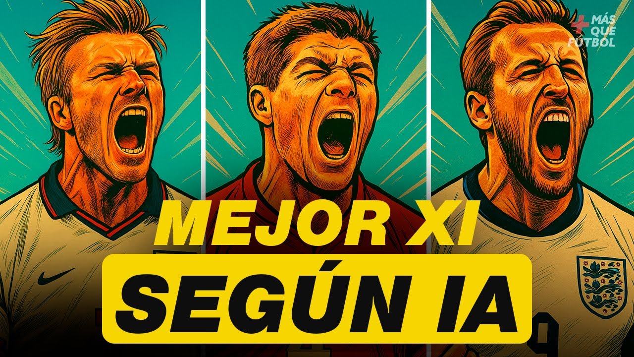 El mejor XI de la historia de Inglaterra… elegido por IA