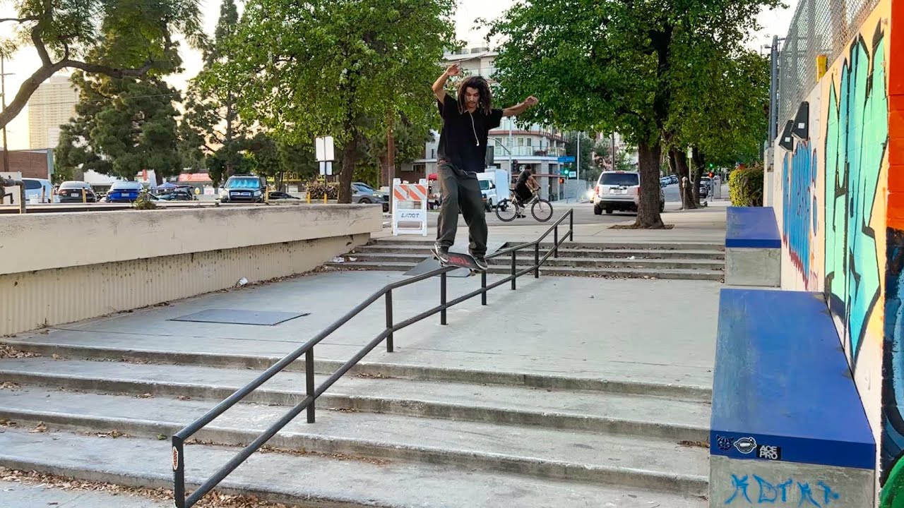Street Spot Turned Into A Skatepark!