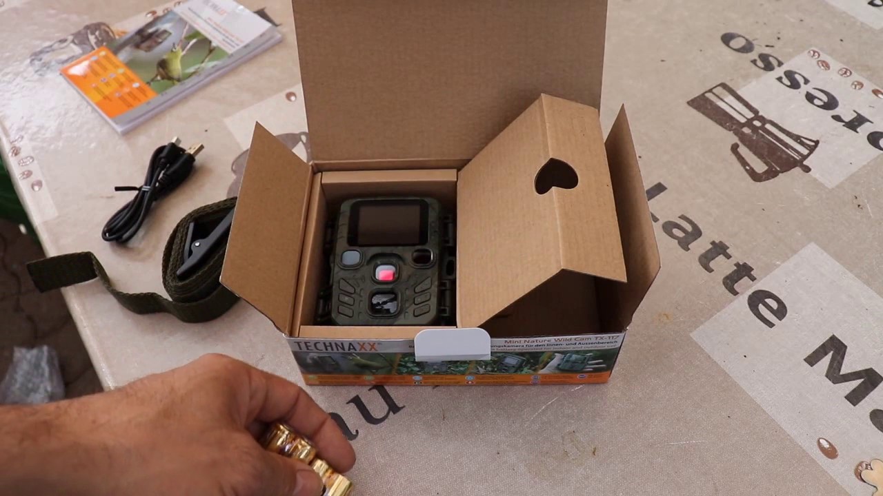 Auspack Video Technaxx Wild Kamera !