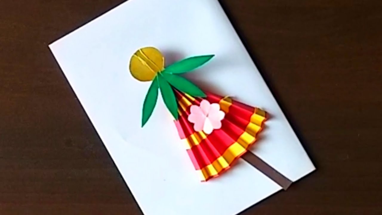 गुढी पाडवा  special paper craft ideas  // how to make gudi padwa craft with paper 