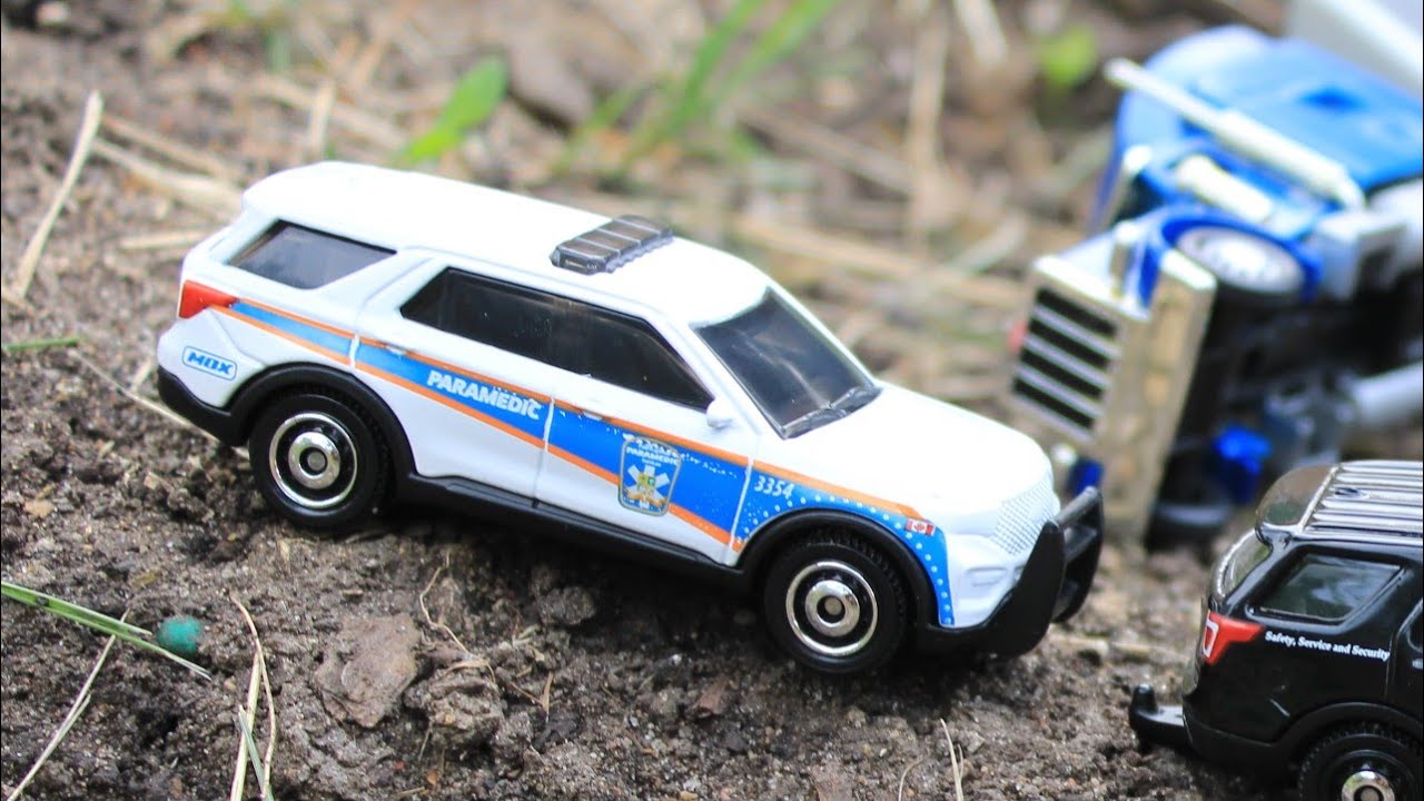 Matchbox Mainline - 2023 FORD EXPLORER ПОЛИЦЕЙСКИЙ ПЕРЕХВАТЧИК
