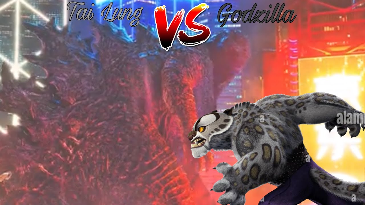 Tai Lung Vs. Godzilla