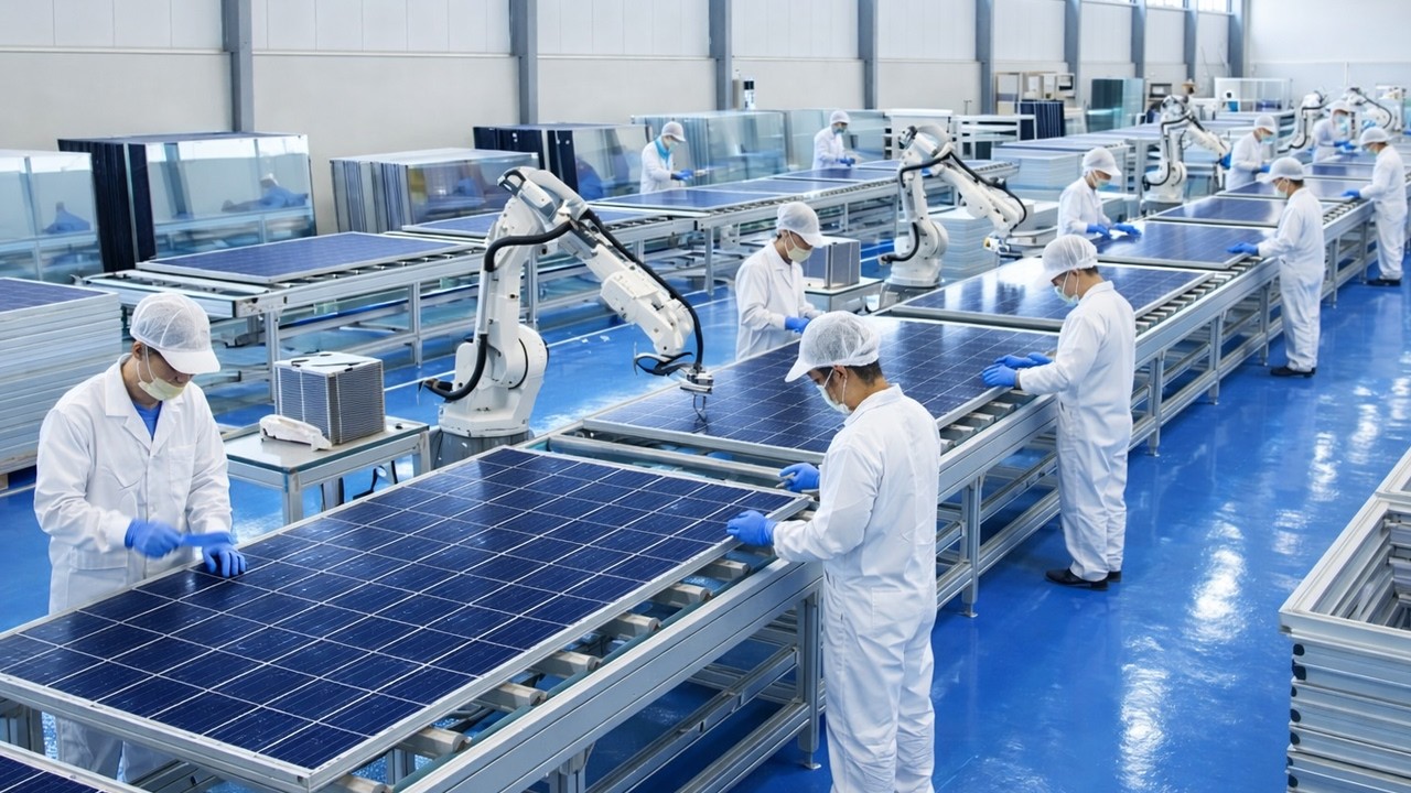 How Solar Panels Are Manufactured | 4K Full Walkthrough