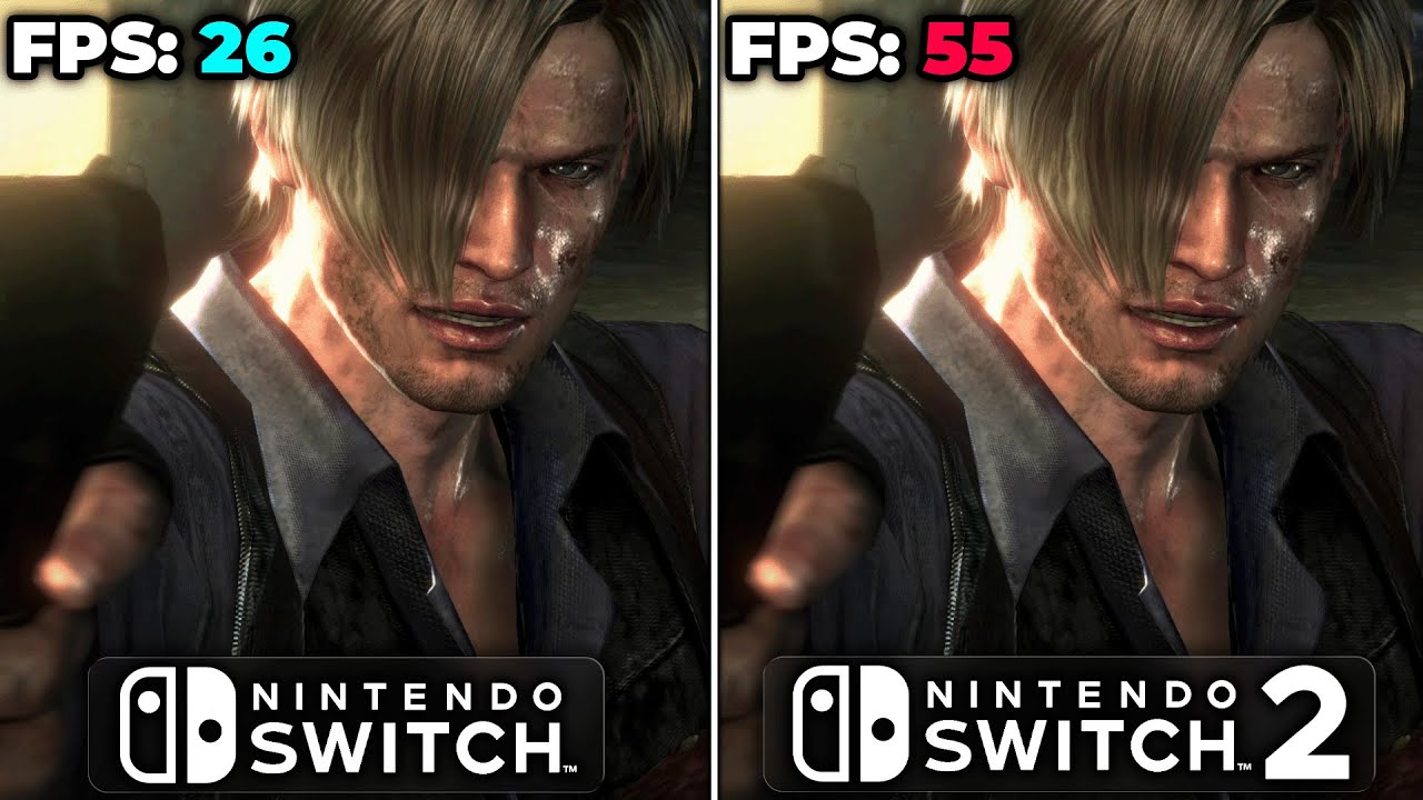 Resident Evil 6 (RE6) | Switch vs Switch 2 | Docked Framerate & Loading Tests