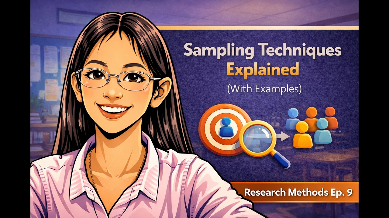 Sampling Techniques Explained (With Examples) | Research Methods Ep. 9