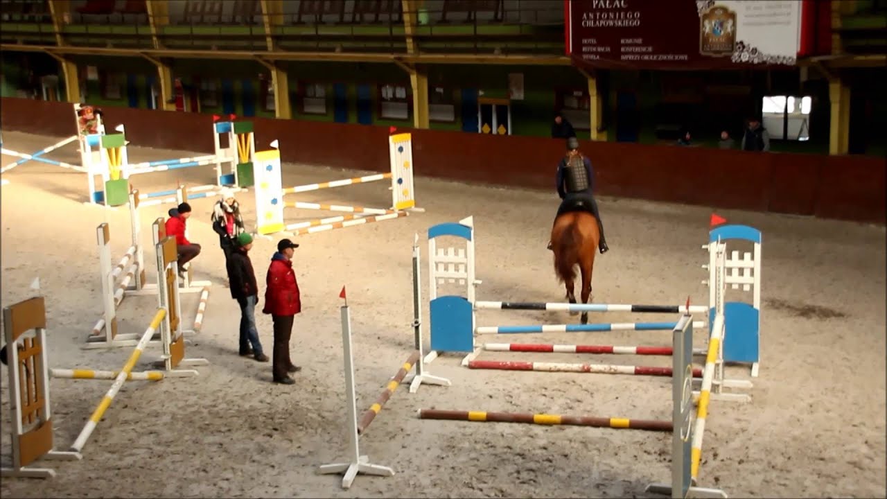 Pierwszy trening skokowy Gosia Chenaro, zgrupowanie z A Dibowskim Jaszkowo 2015