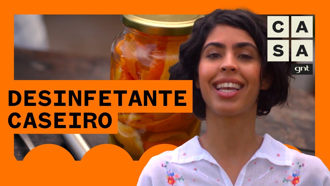 Como fazer desinfetante caseiro de laranja 🍊 | Faça Você Mesmo | Bela Gil