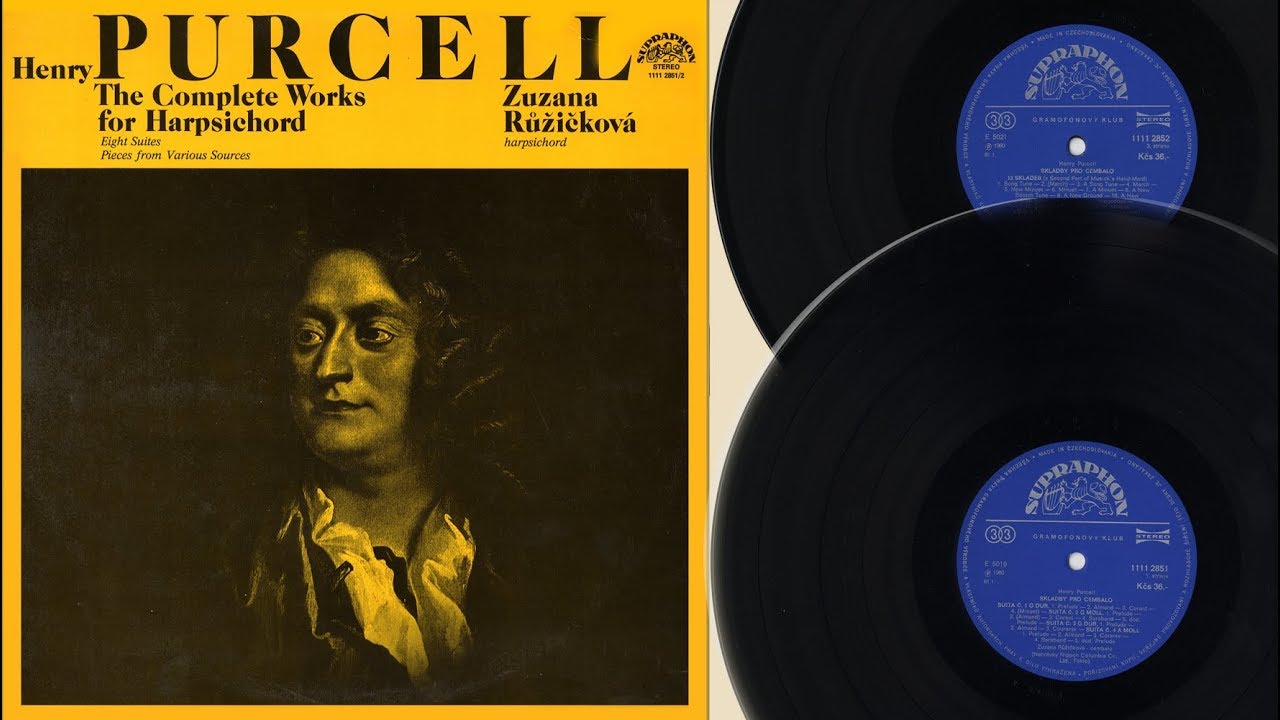 Zuzana Růžičková (harpsichord) Henry Purcell, The complete works for harpsichord