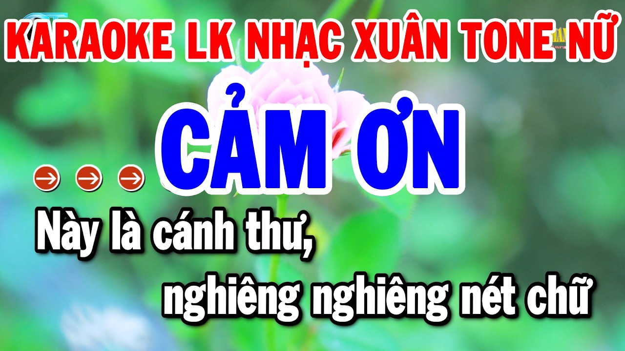 Karaoke Liên Khúc Tone Nữ Nhạc Xuân Dễ Hát Nhất Hiện Nay 2026 | Cảm Ơn - Xuân Này Con Không Về