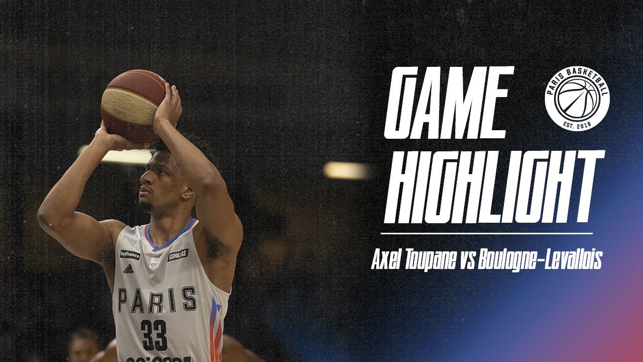 Axel Toupane 16 pts - 6 reb - 3 ast | First game for Paris Basketball | Highlights