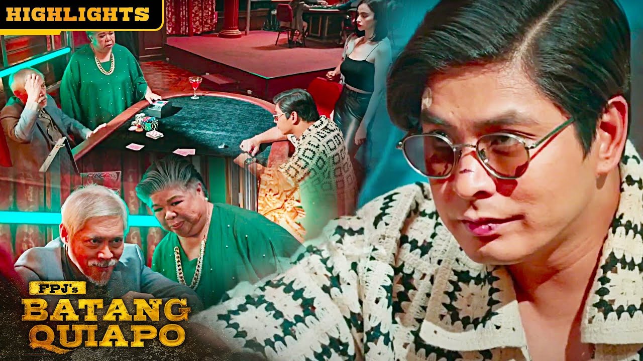 Tanggol defeats Conchita and Sebyo in gambling | FPJ's Batang Quiapo (w/ English Subs)