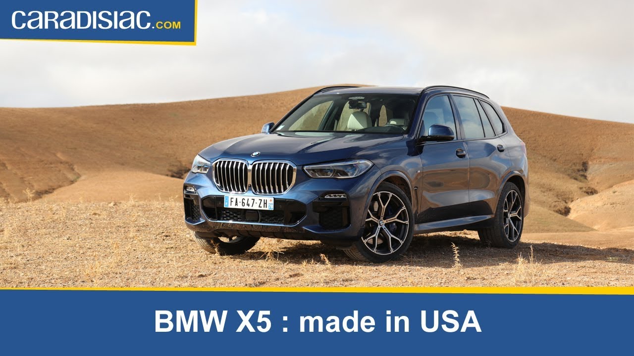 Essai - BMW X5 : made in USA