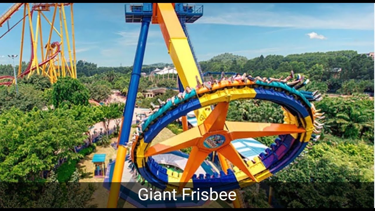 Chimelong Paradise - Giant Frisbee Ride