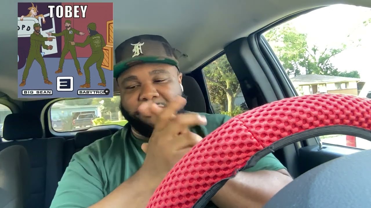 Eminem featuring Big Sean and Babytron - TOBEY REACTION VIDEO 🕷️🕸️🐐🔥