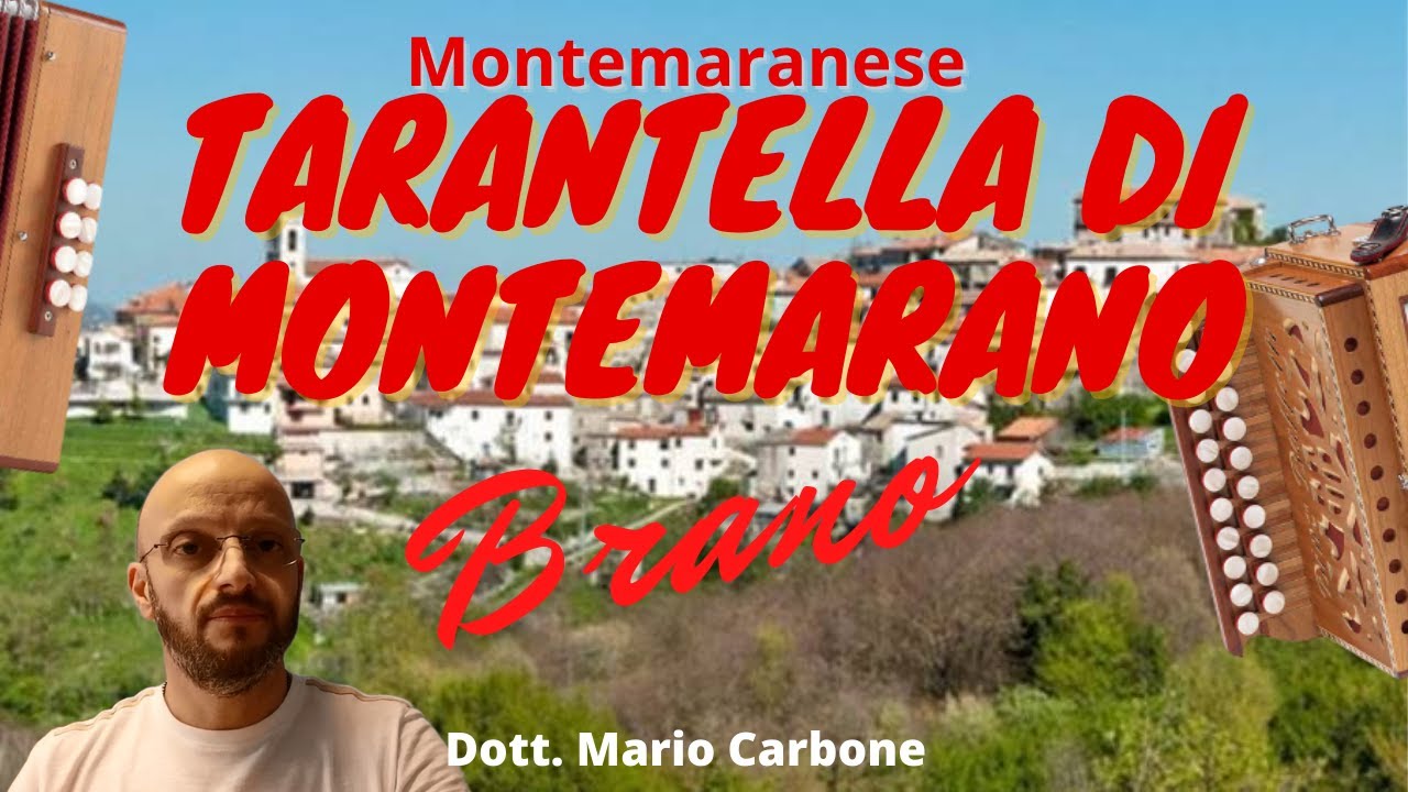 8 Bassi  - Tarantella di Montemarano - Montemaranese - Accordion diatonic -  organetto