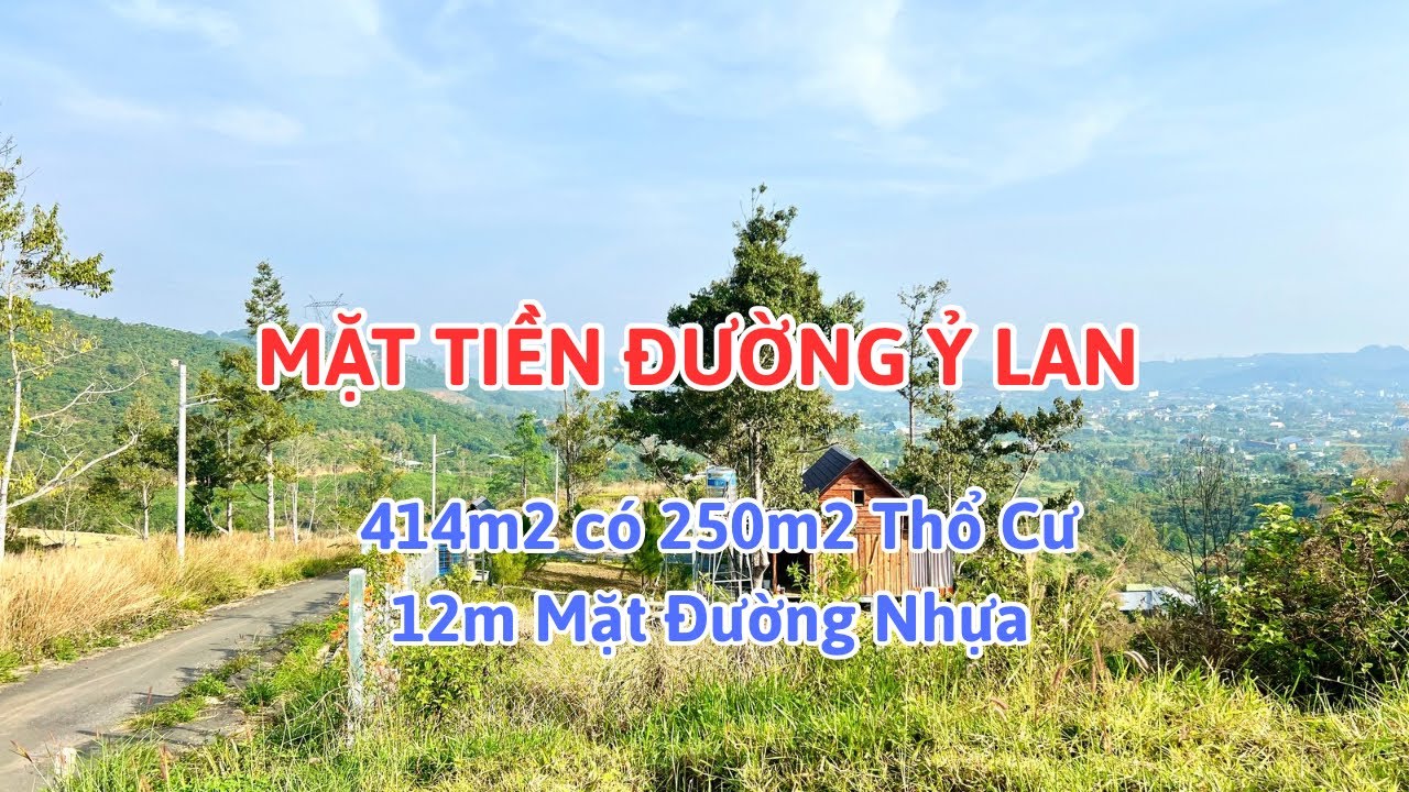 🔴(669) Lô Này View Đẹp, Có Sẵn Thổ Cư, Đường Nhựa Rộng | Bất Động Sản Bảo Lộc