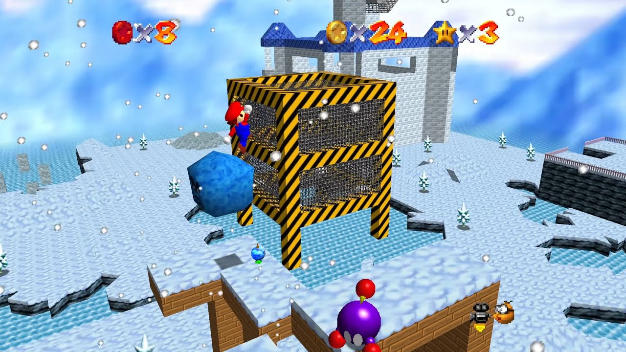 Tundra Frostbite Island by TONO - Mario Builder 64