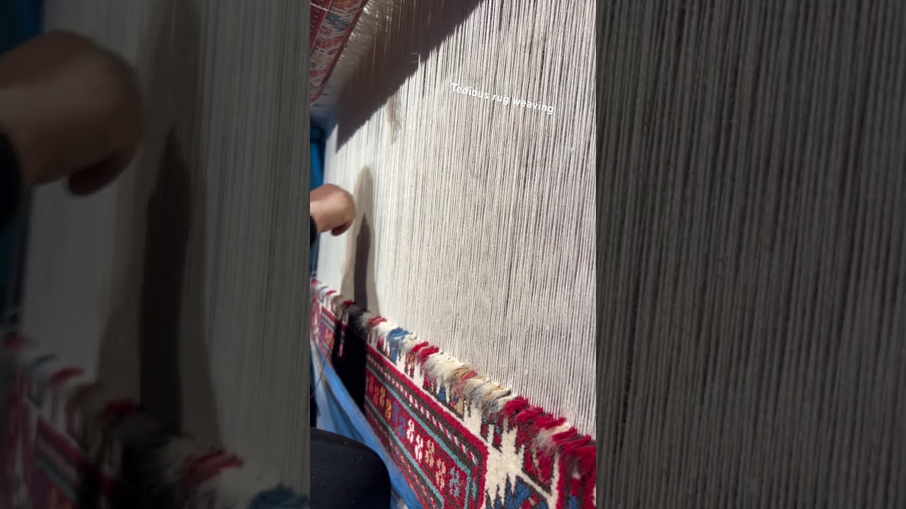 Persian rug making | Backpacking Diplomacy #travel #azerbaijan