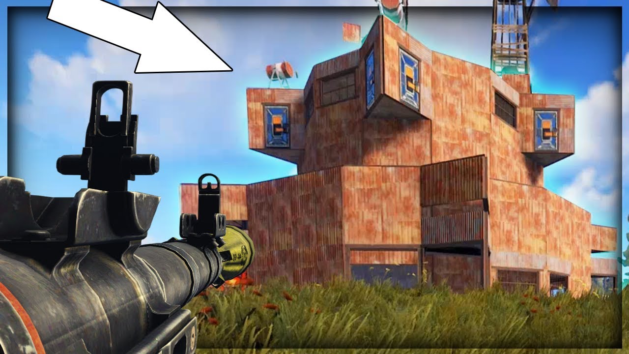 【DE JuN】RUST - 爆笑！堡壘主人下線忘記關門？！直接開抄！！