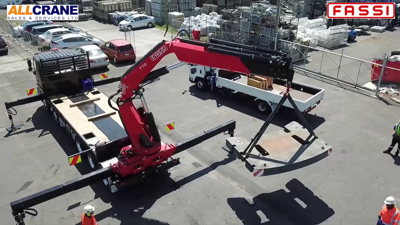 FASSI cranes at Allcrane Sales & Services Ltd.