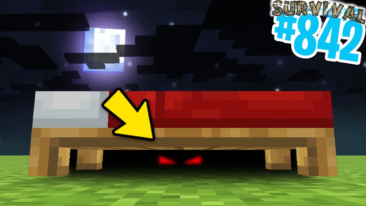 UN MOSTRO SOTTO al LETTO - Minecraft ITA SURVIVAL #842