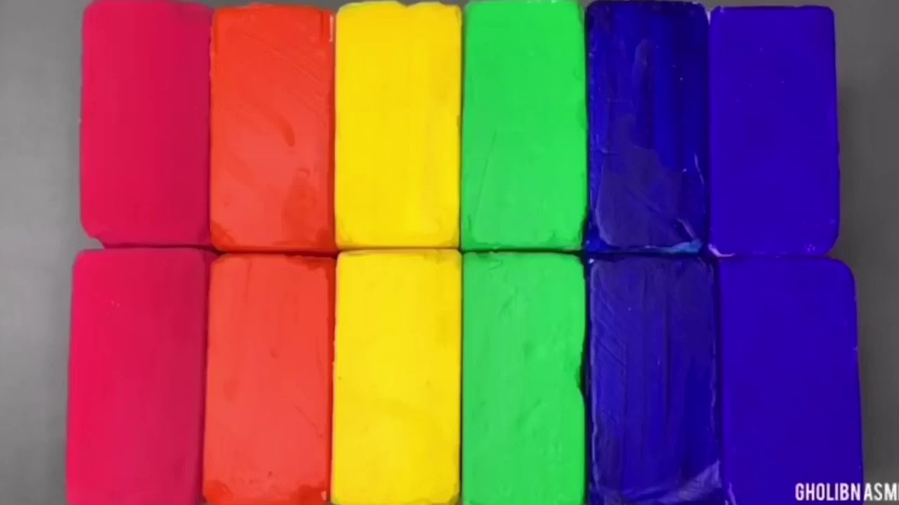 MORE ASMR EDITS | Gholibn Asmr | rainbow GYMCHALK compilation + sped up (sleep aid)