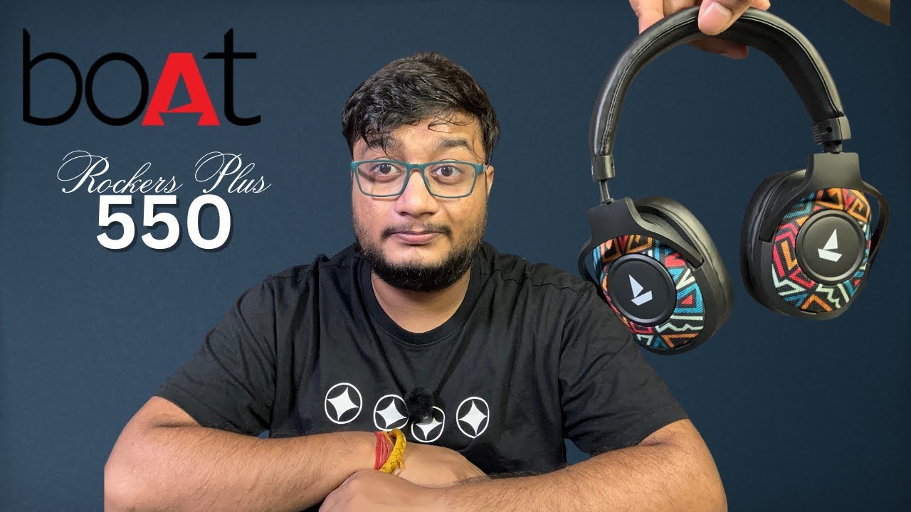 boAt rockerz plus 550 unboxing and review || Best Headphones under 3000?