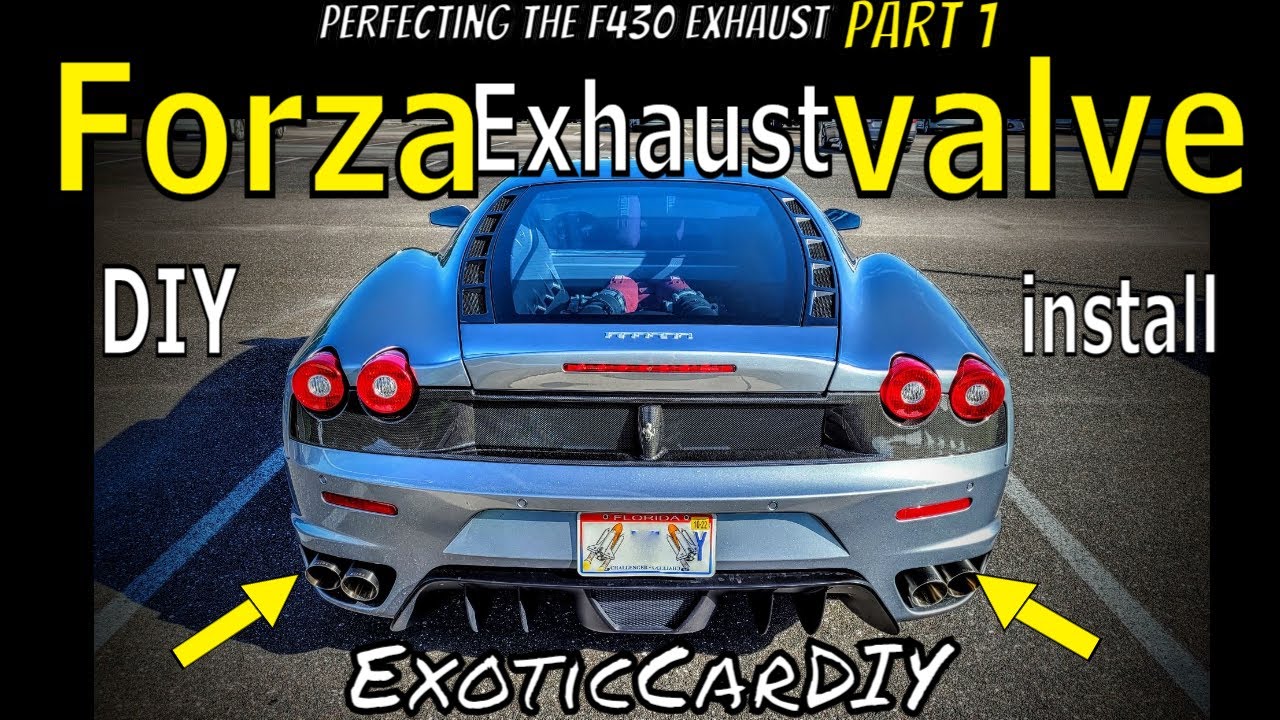 Выхлопная система F430 ~ часть 1 ~ Установка и обзор контроллера клапанов Forza