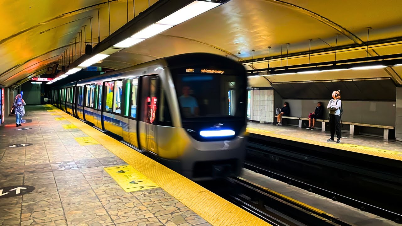 [Métro de Montréal] Trajet en matinée de Parc à Sauvé incluant les vues extérieures 🔵🟠