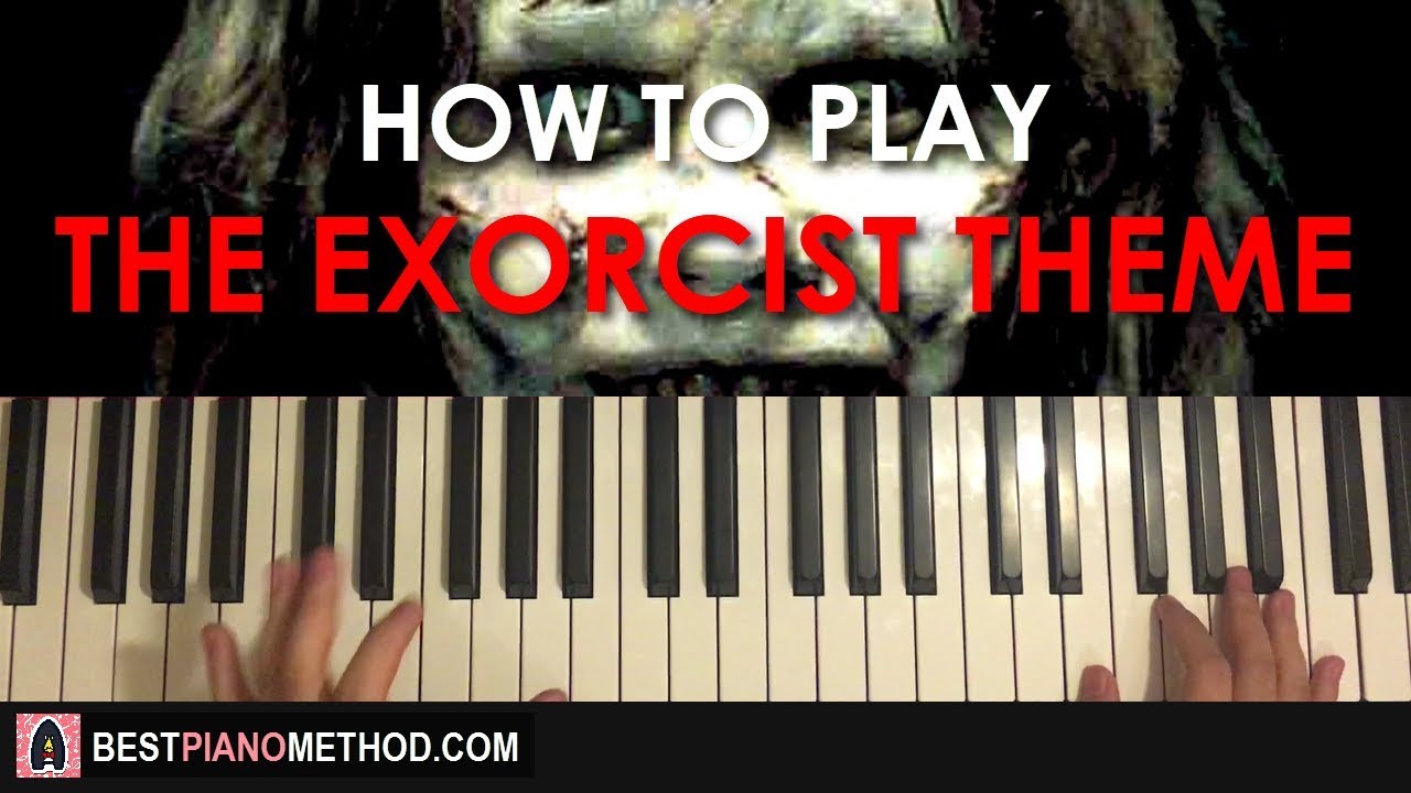 HOW TO PLAY - The Exorcist Theme (Piano Tutorial Lesson)