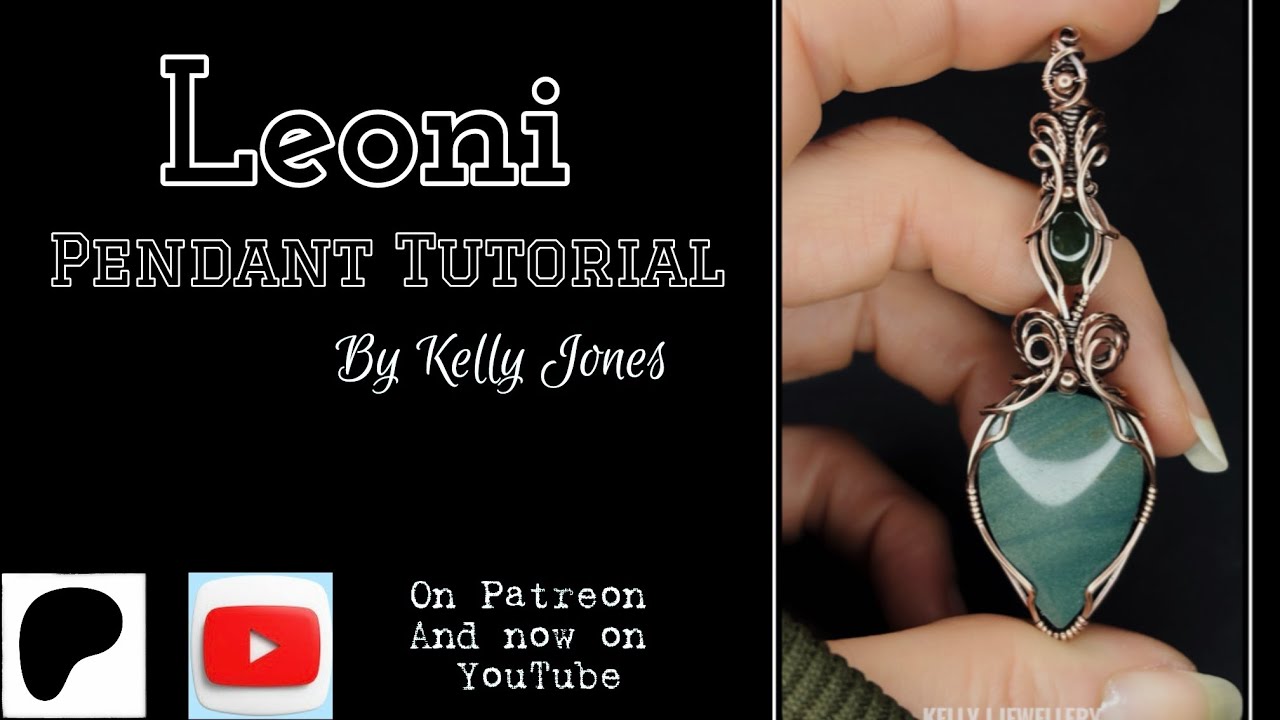 Учебное пособие по изготовлению кулона Leoni | Часть 1 | Kelly J Jewellery.