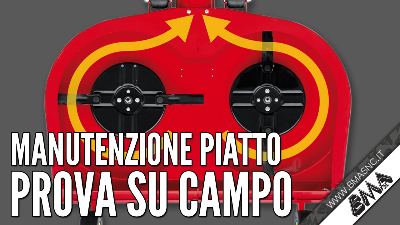 GIANNI FERRARI TURBO 4 - Frontale tosaerba con raccolta - Manutenzione piatto