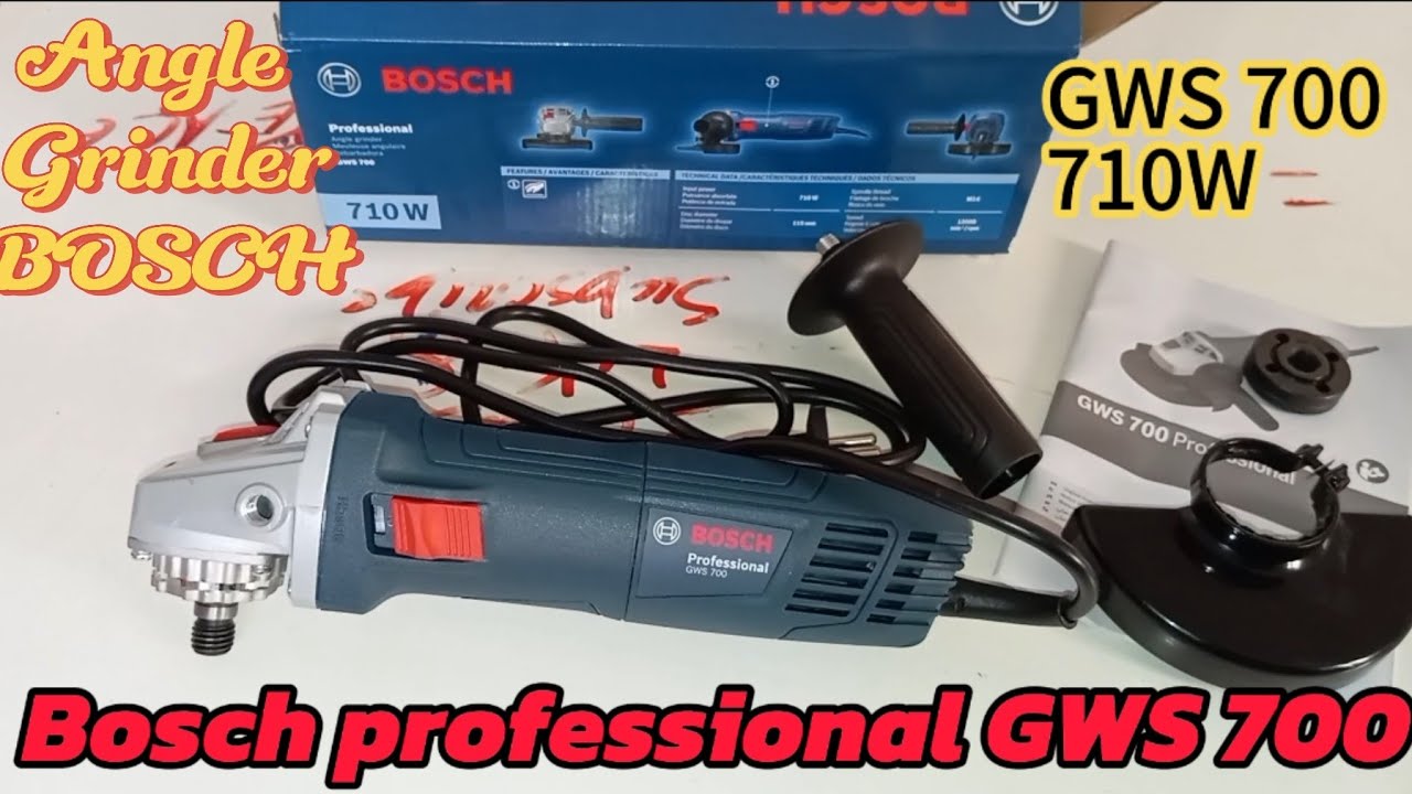 Bosch GWS 700/710 - Unboxing & Testing the Budget Angle Grinder