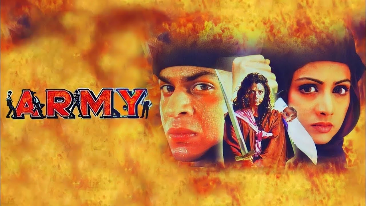 ARMY (जवान) Full Movie | Shah Rukh Khan, Sridevi, Danny Denzongpa | SRK Hindi Movie